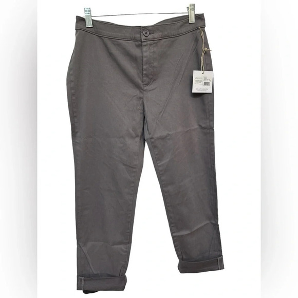 Lila Ryan The Zuri grey tapered trouser NWT - Picture 1 of 9